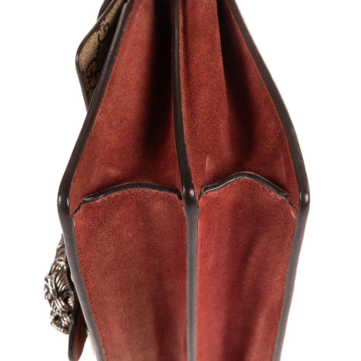 Gucci Blooms Dionysus Beige Burgundy Supreme Canvas Shoulder Bag — view 8