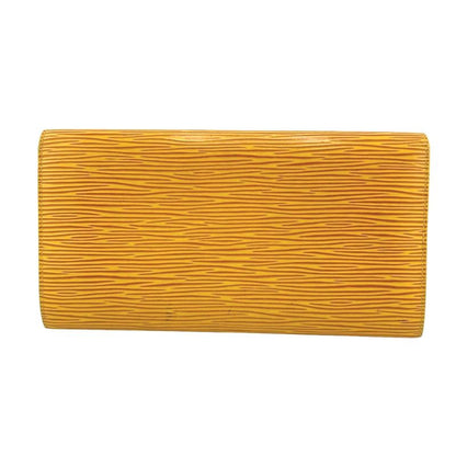 Louis Vuitton M63579 Epi Trifold Long Wallet Portmonnais Cles Di Long Wallet
