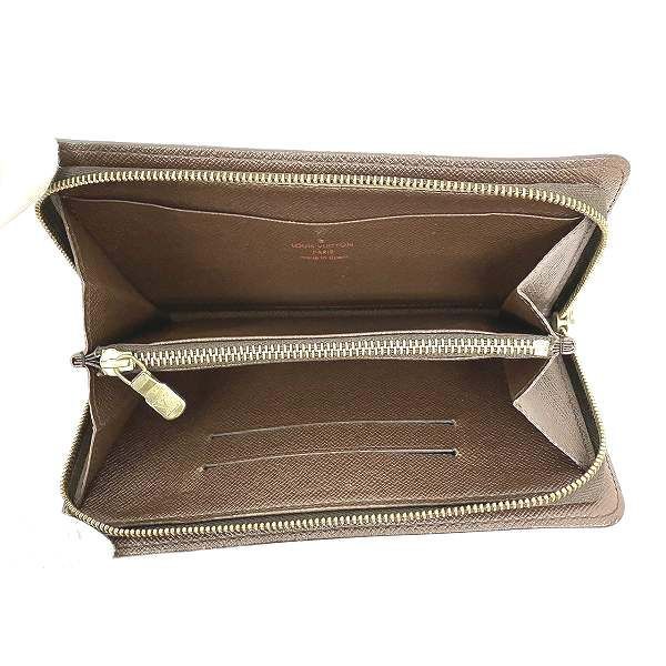 Louis Vuitton Damier Porte Monnaie Zip N61728 Round Zip Wallet Unisex