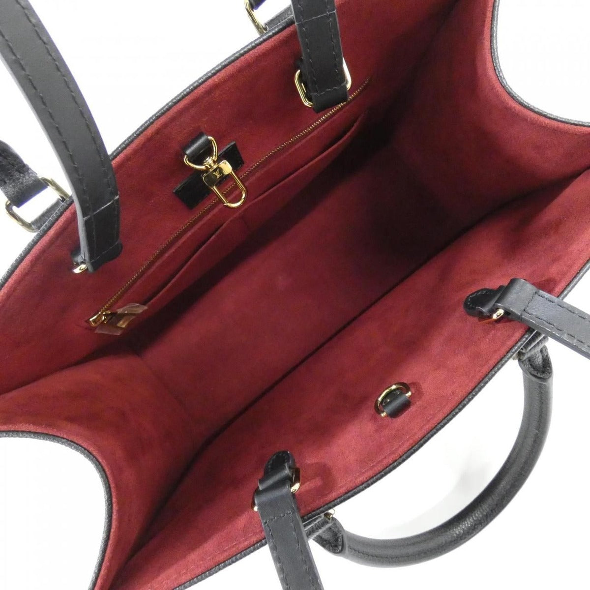Louis Vuitton Bicolor Monogram Empreinte On The Go MM Bag — view 9