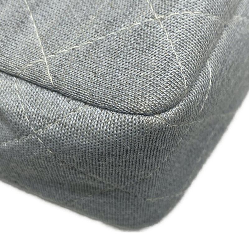 Chanel Shoulder Bag Single Flap Matelasse Light Blue Chain Shoulder/silver