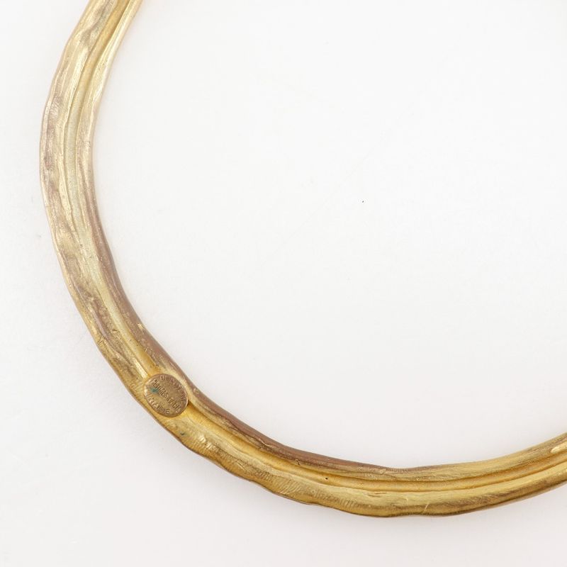 Hermes Mantel Vintage Bijouterie Fantaisie Gold Plated Ladies 79.6g Choker