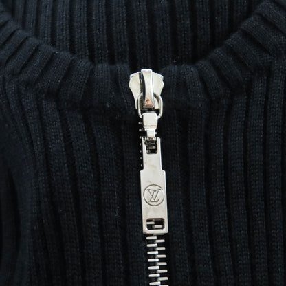 Louis Vuitton Wool Silk Blend Front Zip Long — view 5