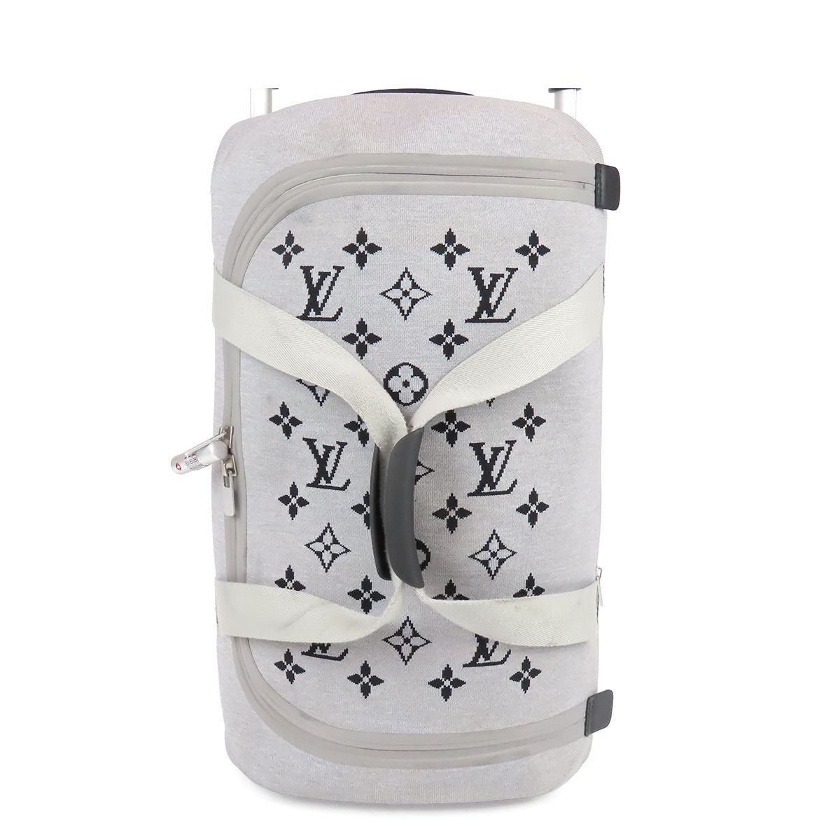 Louis Vuitton Horizon Soft Heather Gray Carry Case Travel Bag
