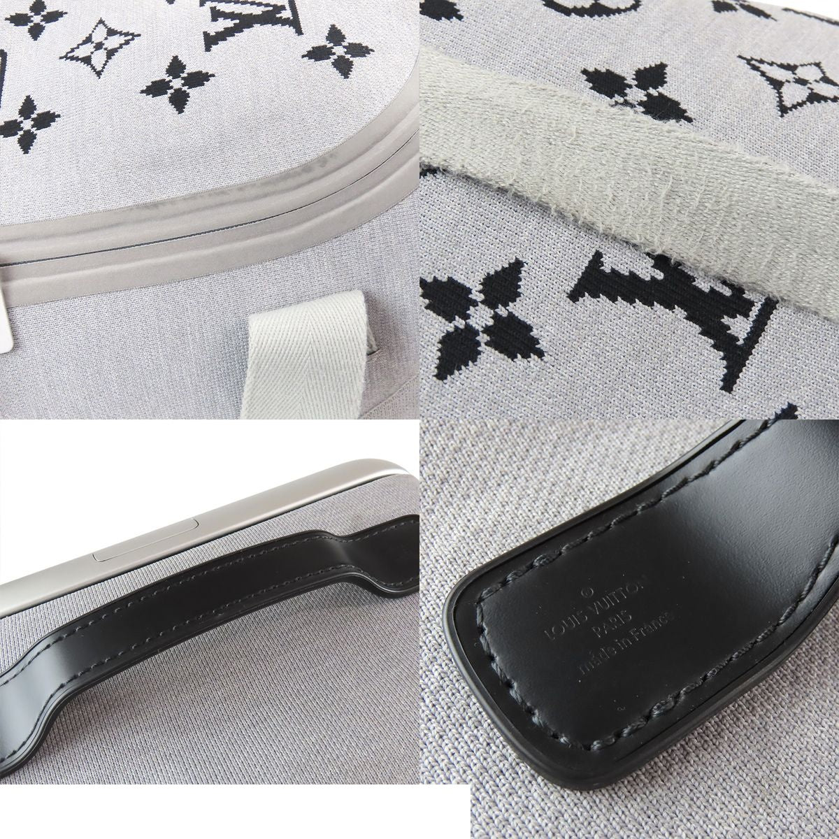 Louis Vuitton Horizon Soft Heather Gray Carry Case Travel Bag — view 7