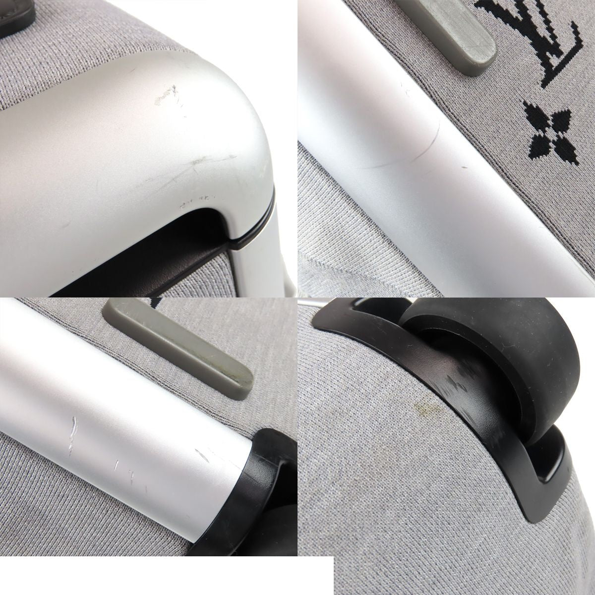 Louis Vuitton Horizon Soft Heather Gray Carry Case Travel Bag — view 8