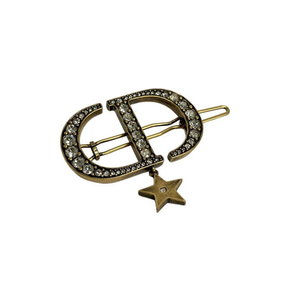 Dior Barrette Gold Clear CD Star Shoulder Bag X