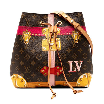 Louis Vuitton Monogram Neo-noé Summer Trunk M40649 Brown Multicolor PVC Leather