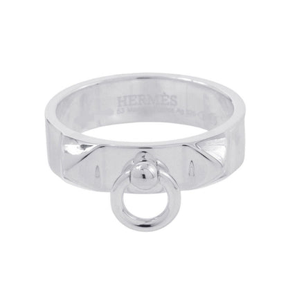 Hermes Ring Corriade Chien PM Silver 53
