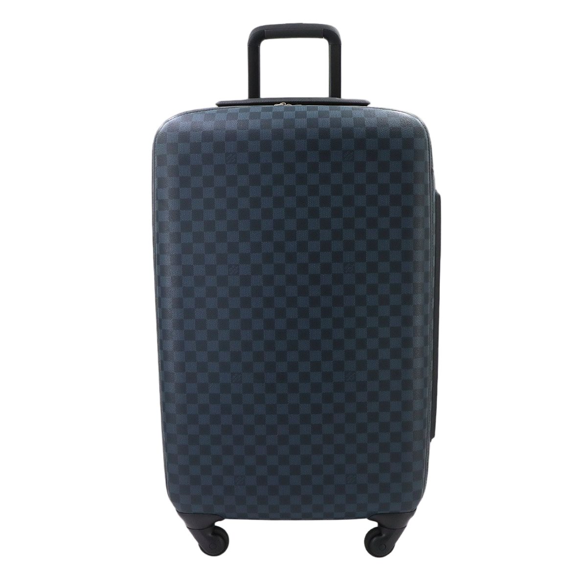 Louis Vuitton Damier Cobalt Zephyr 70 Carrie Bag Blue Silver