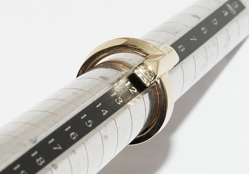 Tiffany & Co Ring 18K Yellow Gold T One Ring Width 45mm (018in)