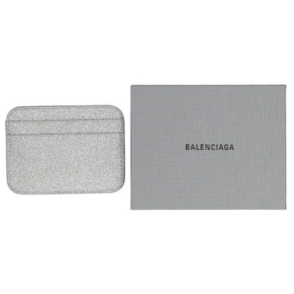 Balenciaga 593812 Logo Glitter Card Case For Men