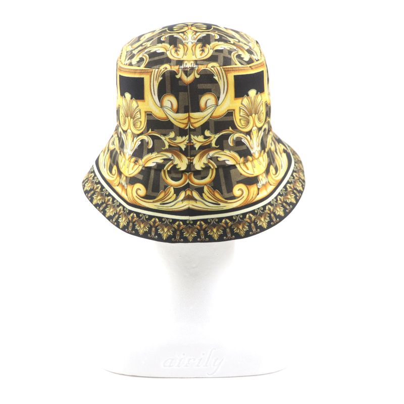  Fendi Versace Fendi Versace Fxq698 Total Pattern Zucca Pattern FF Logo