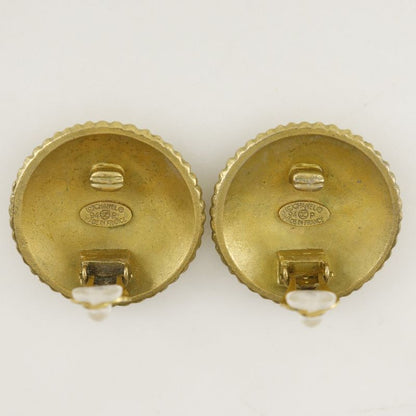Chanel COCO Logo Vintage Gold Plated 94P Ladies 28.0g Earring
