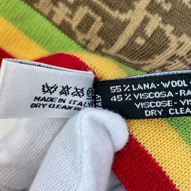 Christian DIOR Wool Scarf Trotter Blawan