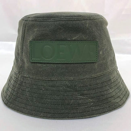 Loewe Bucket Hat Ec22062 Khaki Green