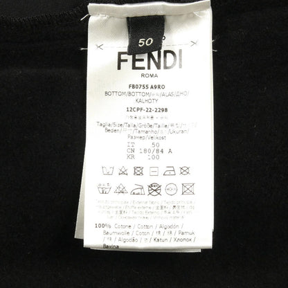 Fendi Pants Cotton Black 50 — view 4