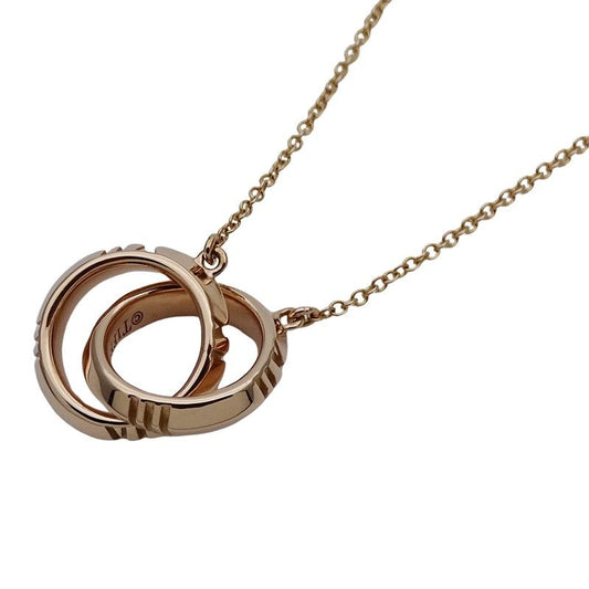 Tiffany & Co Necklace 750 PG Atlas Closed Interlocki