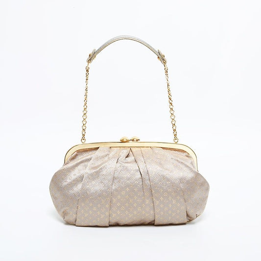 Louis Vuitton Handbag Satin Monogram Omonier
