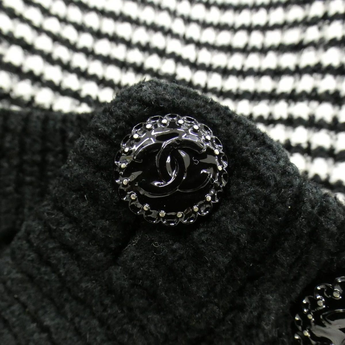 Chanel Knit Top Black — view 8