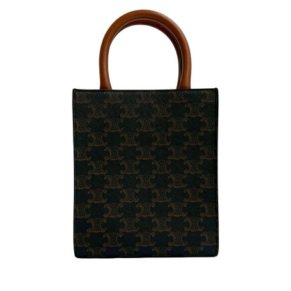 Celine Vertical Hippo Mini Leather 2-Way Tote Shoulder Bag — view 3