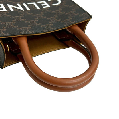 Celine Vertical Hippo Mini Leather 2-Way Tote Shoulder Bag — view 4