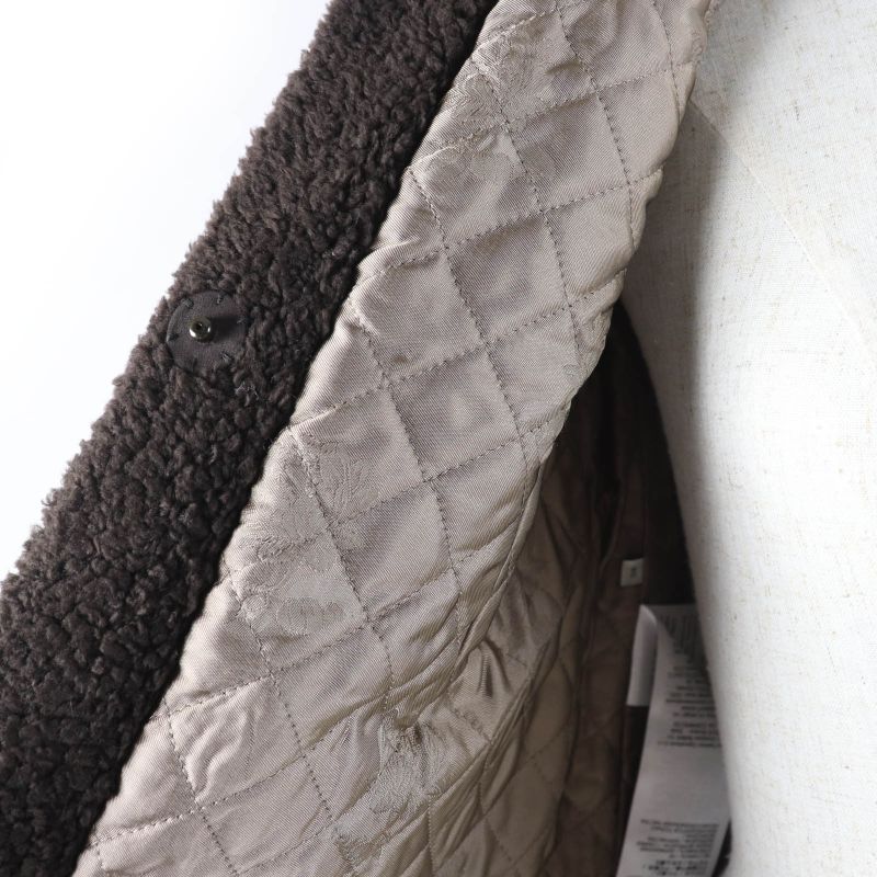 Gucci 20AW 633365 100% Wool Rave Like You Are Five Walnut Button GG Logo