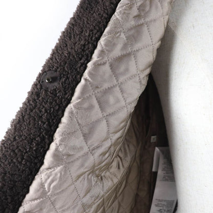 Gucci 20AW 633365 100% Wool Rave Like You Are Five Walnut Button GG Logo