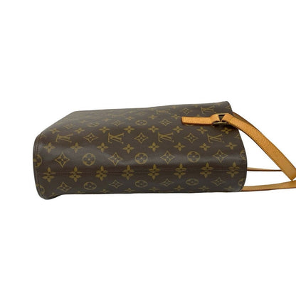 Louis Vuitton Vintage Vavin Monogram Leather Tote Shoulder Bag Brown — view 6