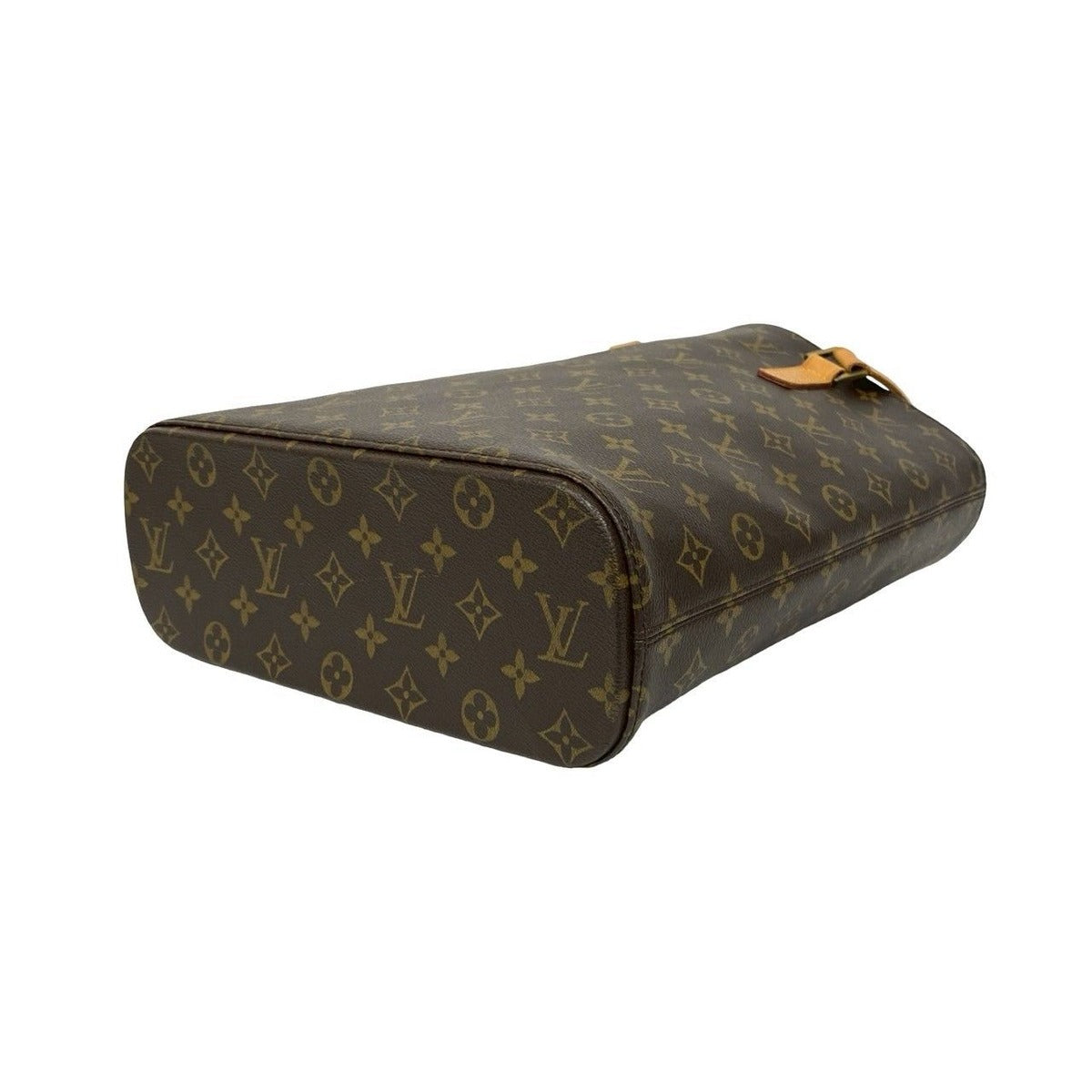 Louis Vuitton Vintage Vavin Monogram Leather Tote Shoulder Bag Brown — view 8