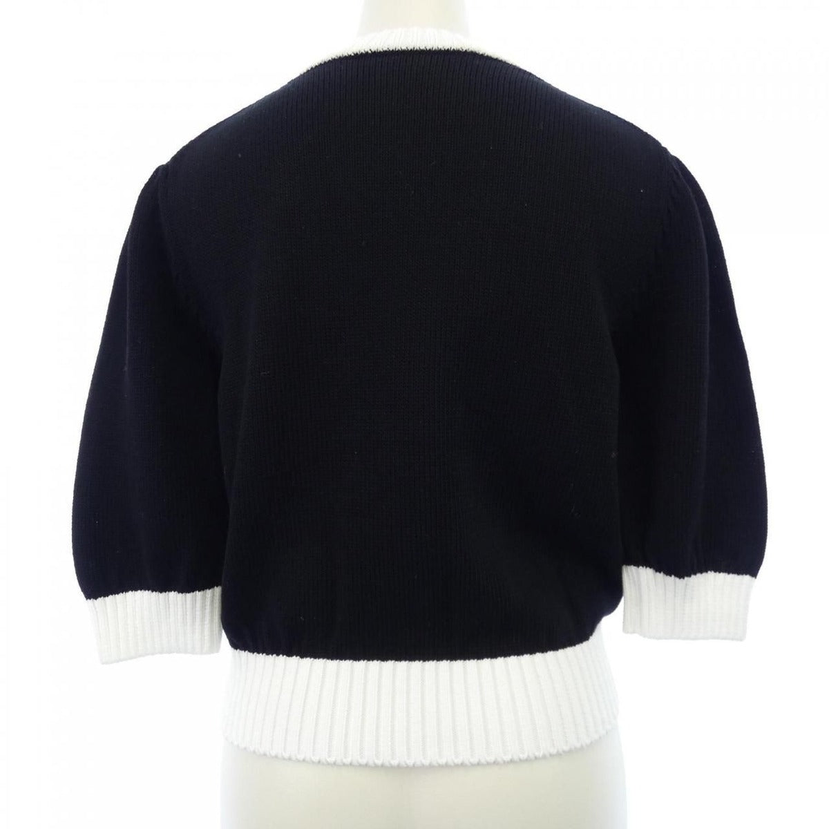 Prada Cotton Crew Neck Sweater Knit — view 2