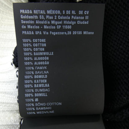 Prada Cotton Crew Neck Sweater Knit — view 3