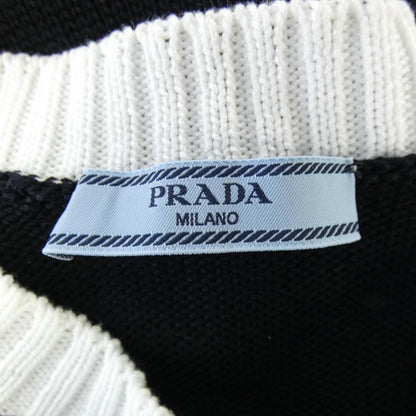 Prada Cotton Crew Neck Sweater Knit — view 4