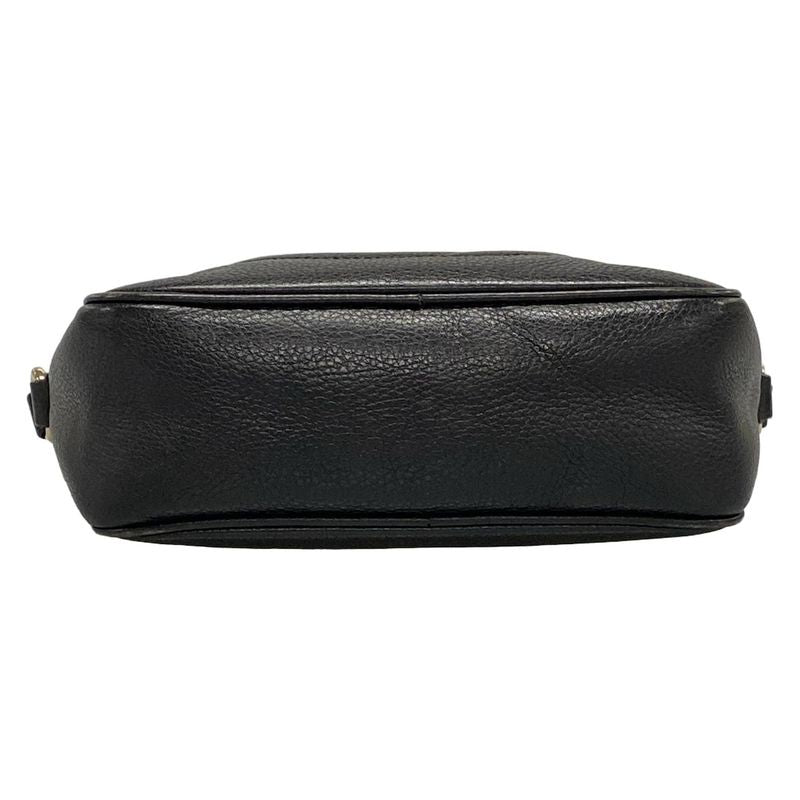 Gucci Shoulder Bag Soho 308364 Black Leather