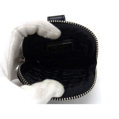Prada Tessuto Nylon Mini Pouch Multi Case Black — view 3