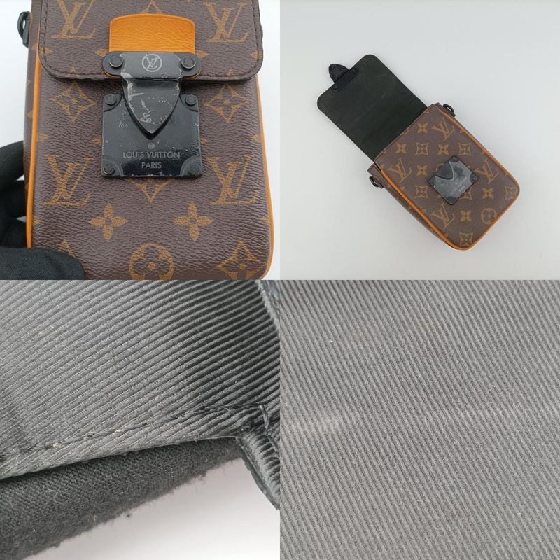 Louis Vuittons Lock Ebène Damier Canvas M82535ic Chip