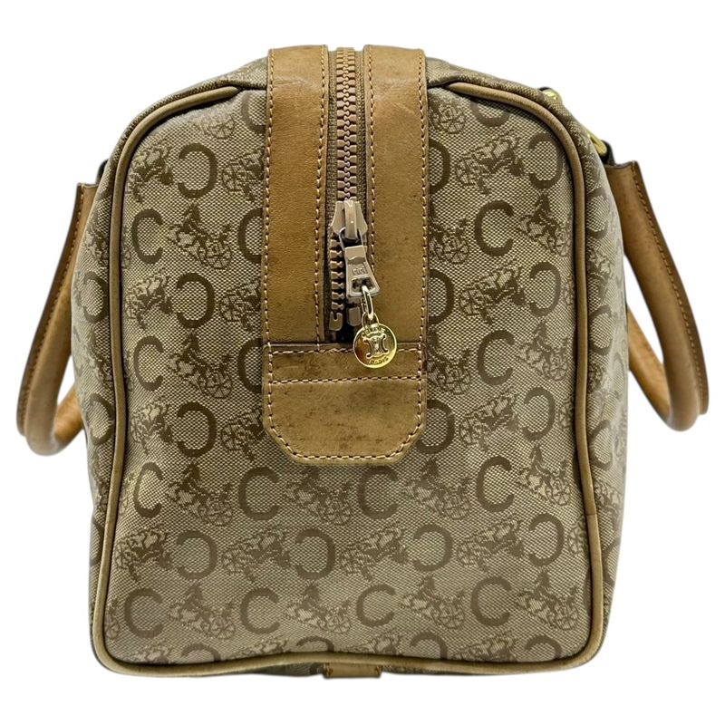 Celine C Macadam Handbag C Macadam Handbag Beige Vintage Old Mini Boston