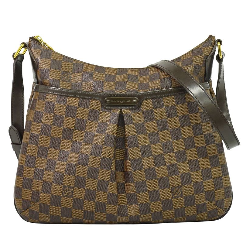 Authentic Louis Vuitton LV Bloomsbury PM Damier Ebène Shoulder Bag Pochette