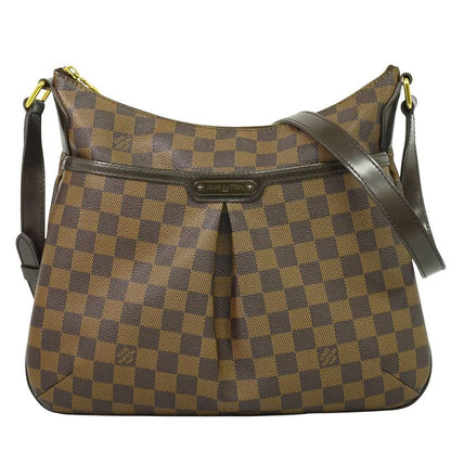Authentic Louis Vuitton LV Bloomsbury PM Damier Ebène Shoulder Bag Pochette