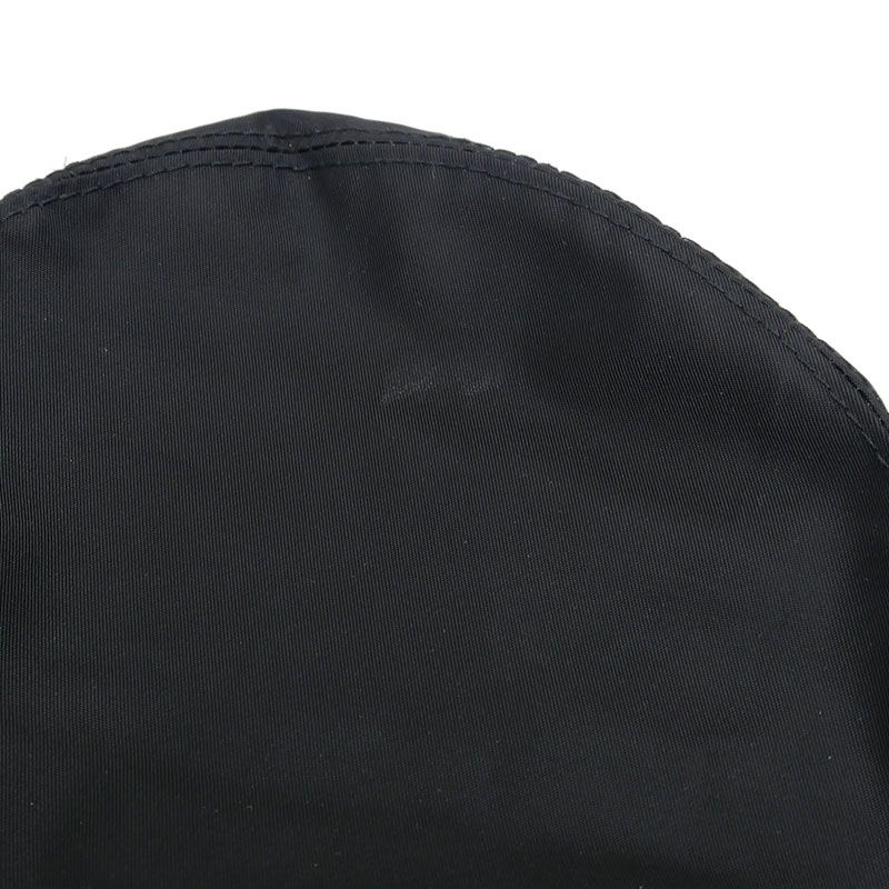 Prada Bucket Hat 2hc137 Triangle Logo Black M Size