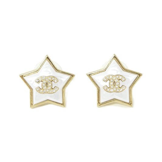 Chanel Earrings White