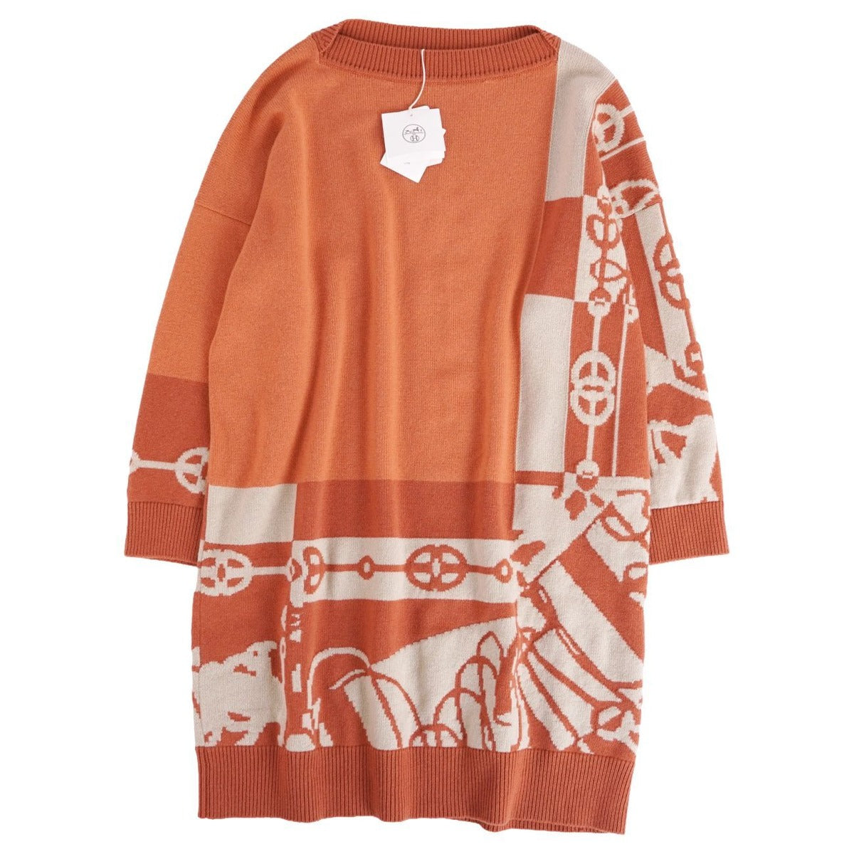 Hermes Dress Knit Long Sleeve