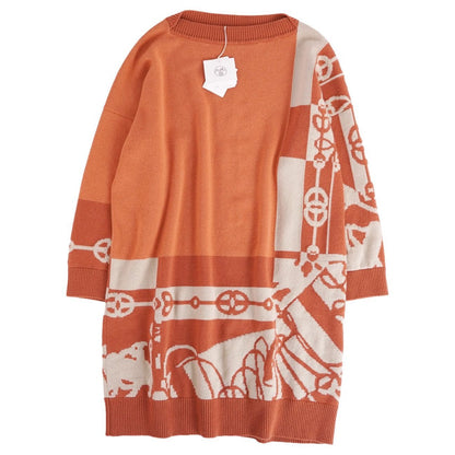 Hermes Dress Knit Long Sleeve