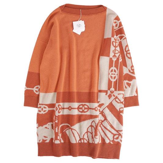 Hermes Dress Knit Long Sleeve