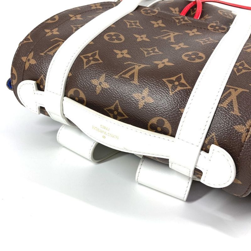 Louis Vuitton Backpack Sac Christopher Soft Trunk M45580 Monogram Canvas Brown