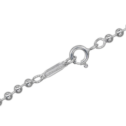 Tiffany & Co Square Studs Silver 925 Ladies 16.7g Necklace