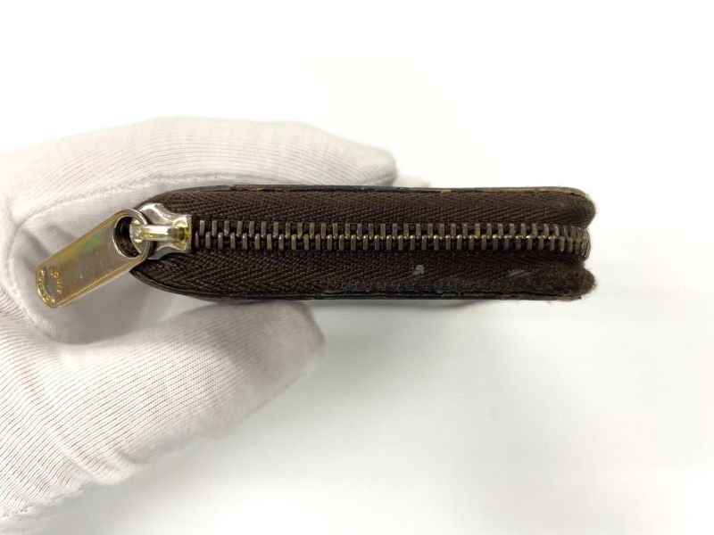 Louis Vuitton Monogram Zippy Coin Purse Zippy Wallet Round Zip Compact Wallet