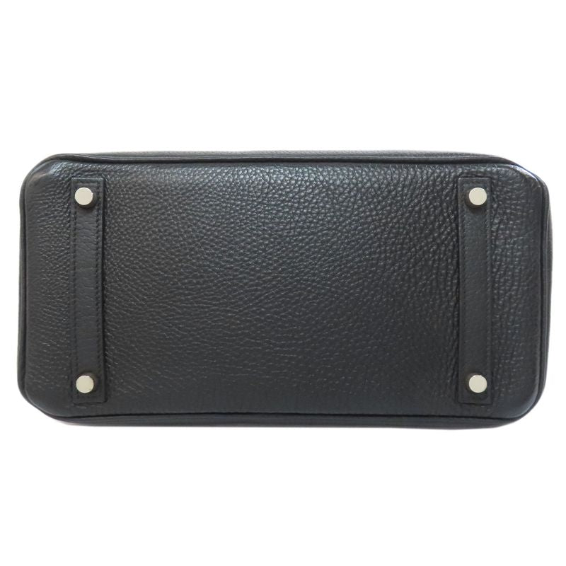 Hermes Birkin 30 Silver Hardware Handbag Togo Women