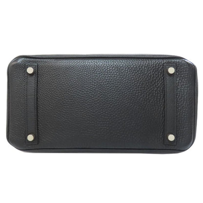 Hermes Birkin 30 Silver Hardware Handbag Togo Women