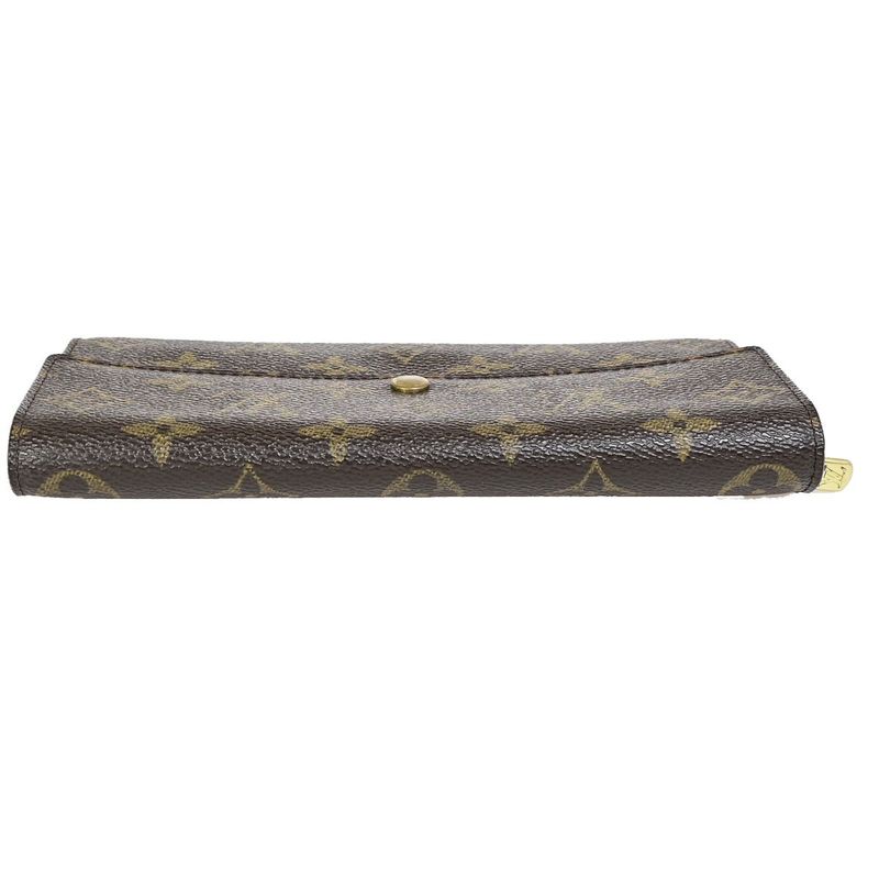 Louis Vuitton Long Wallet Monogram Porte Monet Cles Di 61ec360